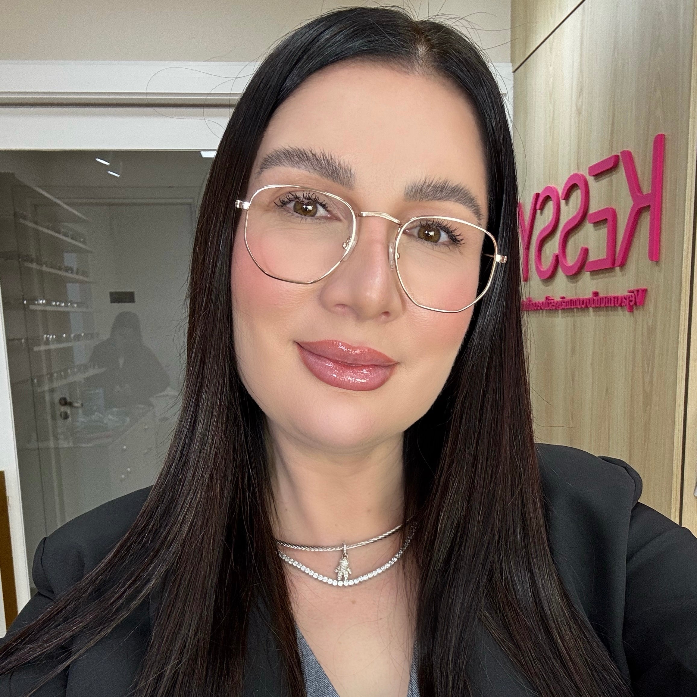 Óculos de Grau Kessy 955 Dourado